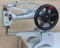 Boot patch, shoe repair sewing machine