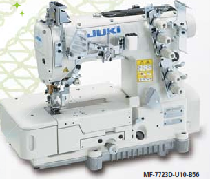 Juki cover stitch flat bed
